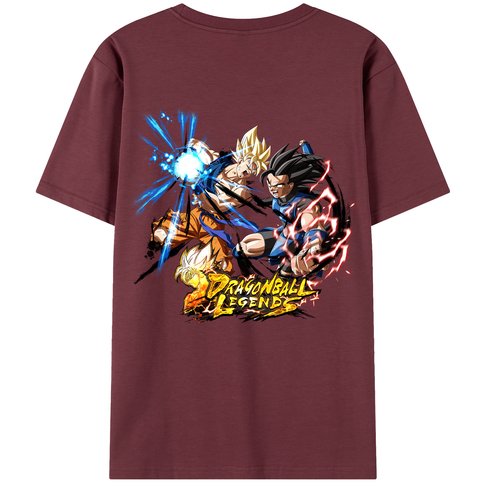 （画像用） ドラゴンボール DRAGON BALL 綿100％半袖Tシャツ（背面プリント）